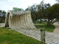 La Rochelle - Sculpture La Vague