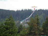 Schneesportschule depuis Bischofsgrün &mdash; ⑴ Tremplin de saut à ski