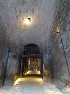 Festung Königstein - La rampe d'accès a une pente très forte