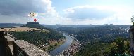 Festung Königstein &mdash; ⑴ Lilienstein