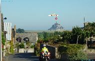 Huisnes-sur-Mer - au loin le Mont Saint-Michel &mdash; ⑴ Mont Saint-Michel