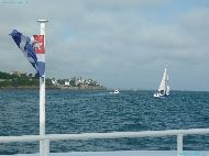 Dinard - Pointe du Moulinet - depuis la Traversée de l'Embouchure de la Rance
