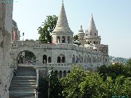 Budapest - Halászbástya (Bastion des pêcheurs)