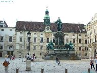 Innerer Burghof, Hofburg Wien - Kaiser-Franz-Denkmal