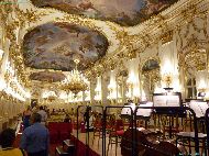 Wien - Schloß Schönbrunn - Große Galerie - Concert MOZART dans la Galerie des Glaces