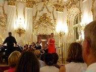 Wien - Schloß Schönbrunn - Große Galerie - Concert MOZART dans la Galerie des Glaces