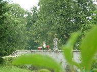 Jindřiš (Rodvínov) - Barokní most se sochou Jana Nepomuckého, Jindřiš