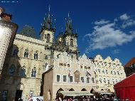 Praha - Chrám Matky Boží před Týnem (Église de Notre-Dame de Týn)