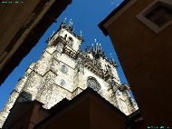 Praha - Chrám Matky Boží před Týnem (Église de Notre-Dame de Týn)