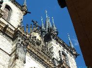 Praha - Chrám Matky Boží před Týnem (Église de Notre-Dame de Týn)