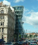 Praha - Tančící dům (conçu par Frank Gehry)