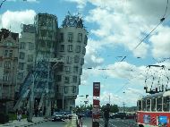 Praha - Tančící dům (conçu par Frank Gehry)