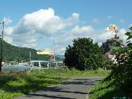 Ústí nad Labem - Masarykovo zdymadlo - Hrad Střekov &mdash; ⑴ Masarykovo zdymadlo &mdash; ⑵ Hrad Střekov