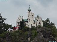 Děčín - Vyhlídková věž Pastýřská stěna
