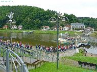 Kurort Rathen - Fähre Oberrathen - Niederrathen