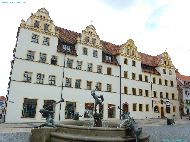 Torgau - Springbrunnen am Markt