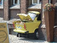 Tangermünde - Trabant dans le mur - Trabant in the wall