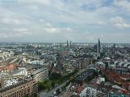 Hamburg - Vue depuis la tour de Hauptkirche St. Michaelis