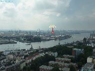 Hamburg - Steinwerder - Vu depuis la tour de Hauptkirche St. Michaelis &mdash; ⑴ Steinwerder