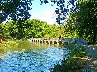 Canal du Midi - Pont-canal et épanchoir de l'Argent-Double