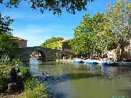 Canal du Midi - Pont du Somail, XVII siècle