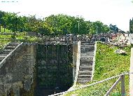 Béziers - Canal du Midi - Écluses de Fonserannes - Échelle de 8 écluse