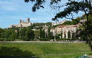 Béziers - depuis le Pont Canal (Canal du Midi) sur l'Orb