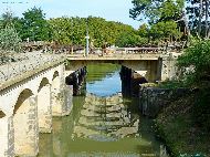 Vias - Canal du Midi - Ouvrages du Libron