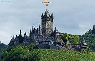 Cochem - Reichsburg depuis Skagerak-Brücke &mdash; ⑴ Reichsburg Cochem