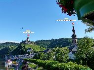 Cochem - Reichsburg - St. Martin &mdash; ⑴ Reichsburg Cochem &mdash; ⑵ Cochem an der Mosel St. Martin Kirche