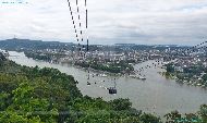Télécabine - retour vers Koblenz-ville
