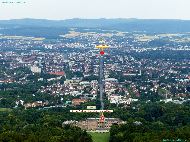 Kassel - Parc Wilhelmshöhe &mdash; ⑴ près Rathaus &mdash; ⑵ Schloss Wilhelmshöhe, Weißensteinflügel
