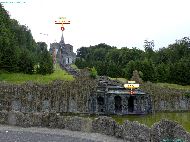 Kassel - Große Kaskaden &mdash; ⑴ Herkules Statue &mdash; ⑵ Neptungrotte