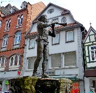 Hameln - Rattenfängerbrunnen Osterstraße