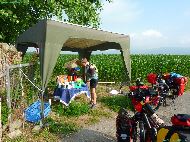 près Hessisch Oldendorf - Pause café en self-service 