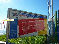 Blexen Fähranleger - Hafen Kaputt - Embarcadère détruit par un cargo - Ferry remplacé par un bus &mdash; ⑴ On veut aller à Bremerhaven… mais il faudra faire un grand détour