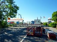 Blexen Fähranleger - Hafen Kaputt - Embarcadère détruit par un cargo - Ferry remplacé par un bus &mdash; ⑴ On veut aller à Bremerhaven… mais il faudra faire un grand détour