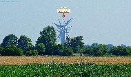 entre Engbüttel et Padingbütteler Altendeich &mdash; ⑴ Un beau bouquet de 10 éoliennes
