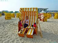 Cuxhaven - Döse - Les Strandkorb