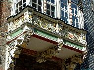 Lübeck - Historische Rathaustreppe