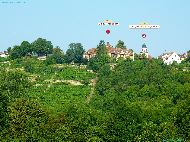 Schloss Ingersheim - Georgskirche &mdash; ⑴ Schloss Ingersheim &mdash; ⑵ Georgskirche Kleiningersheim