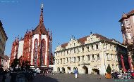 Würzburg - Marienkapelle - Stadtbücherei