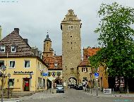 Volkach - Oberes Tor (Diebenturm)