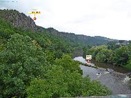 Voie Verte "La Suisse Normande" - Site Naturel les Rochers des Parcs - Rochers des Parcs &mdash; ⑴ Rochers des Parcs &mdash; ⑵ L'Orne