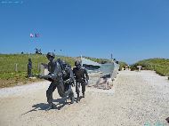 Utah-Beach - Higgins Boat Monument
