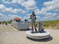 Utah-Beach - Higgins Boat Monument