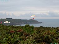 Pointe de Pors Pin et Pointe de Minard &mdash; ⑴ Pointe de Pors Pin &mdash; ⑵ Pointe de Minard