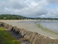 Grève de Saint-Michel - Baie La Lieue de Grève - Algues vertes