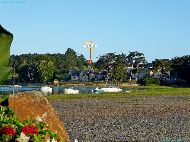 Plestin-les-Grèves - Embouchure du Douron avec l'Île Blanche en arrière plan &mdash; ⑴ l'Île Blanche