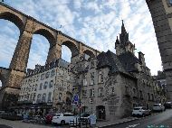 Viaduc de Morlaix et Église Saint-Melaine